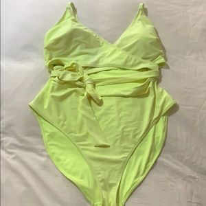 NEON plus size one piece!!